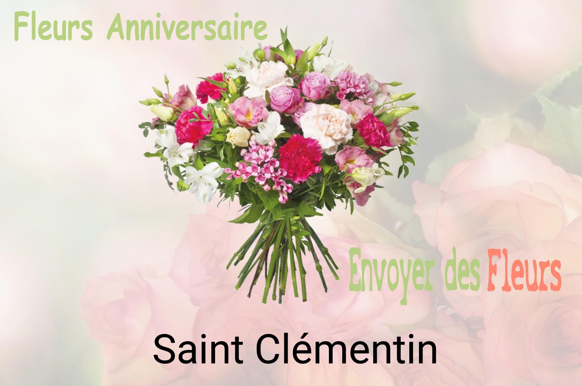 Bouquet de fleurs d’anniversaire livré à Saint-Clémentin